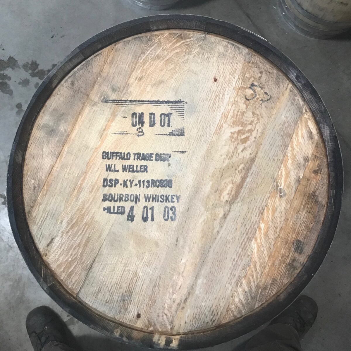Maple Syrup Ex-Weller Bourbon American Oak Barrel - Image 1