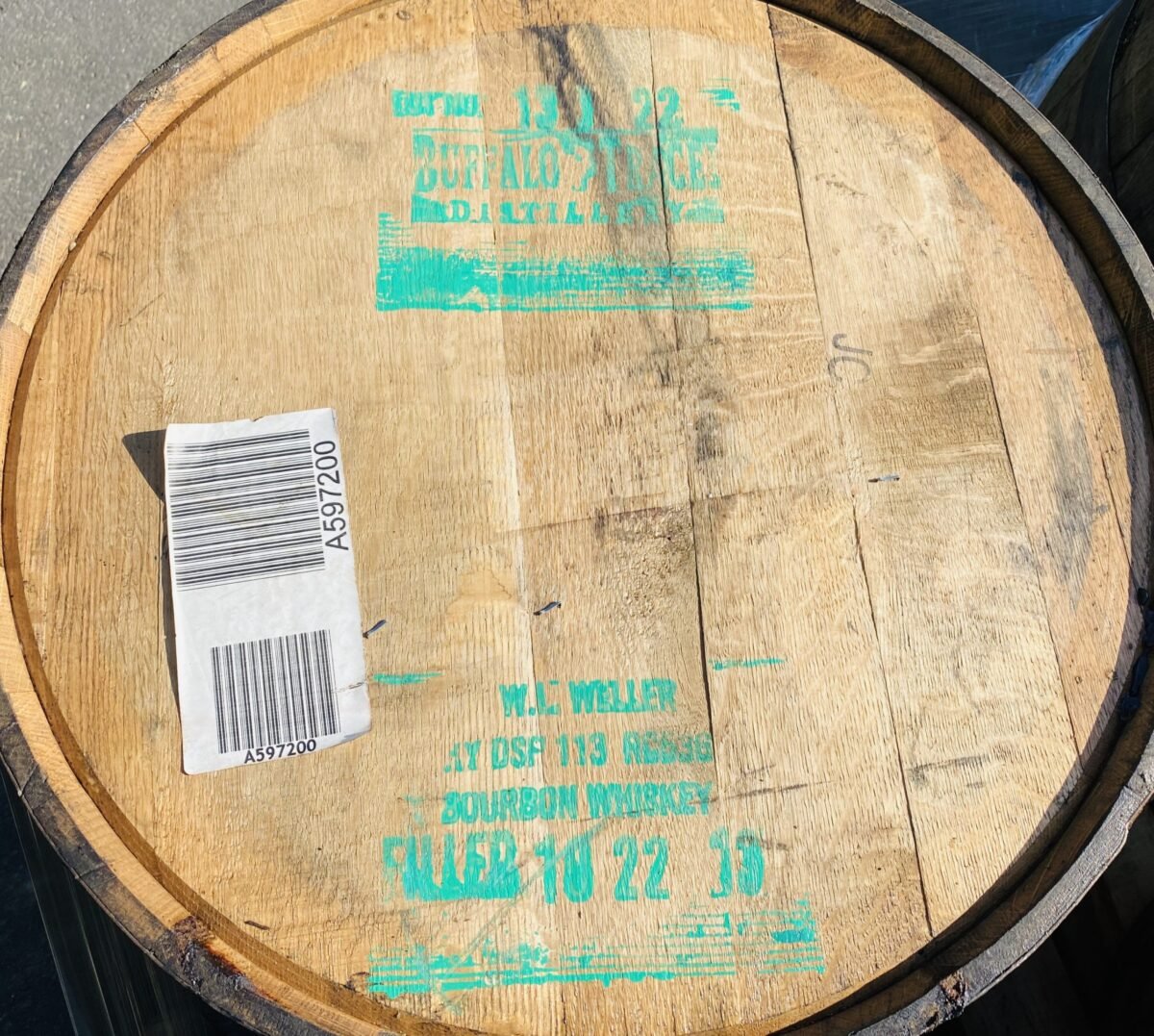 Maple Syrup Ex-Weller Bourbon American Oak Barrel - Image 2